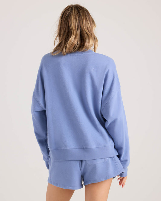 Women's Lived In Fleece Henley