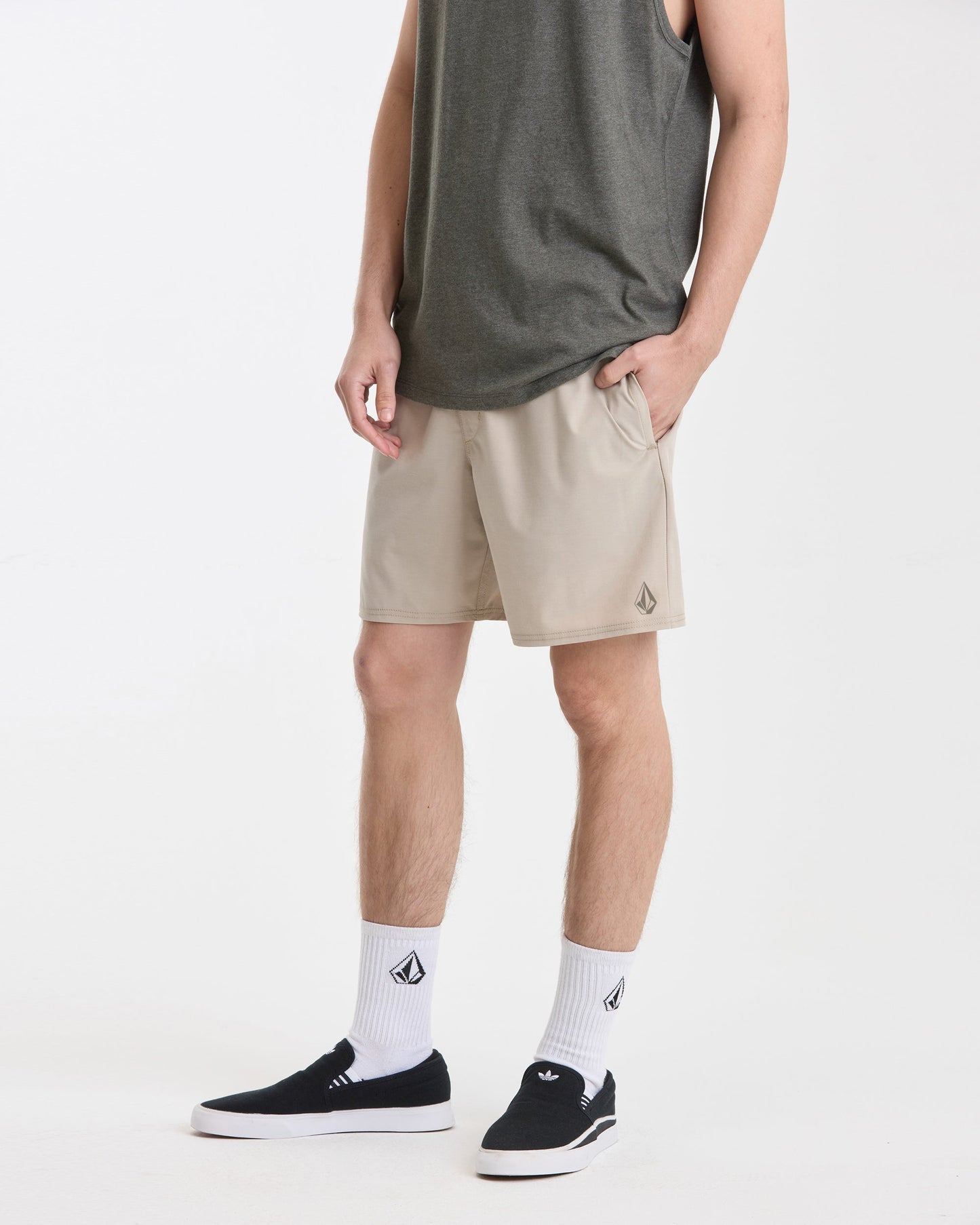 Men's Nomoly Elastic Waist Shorts 18"