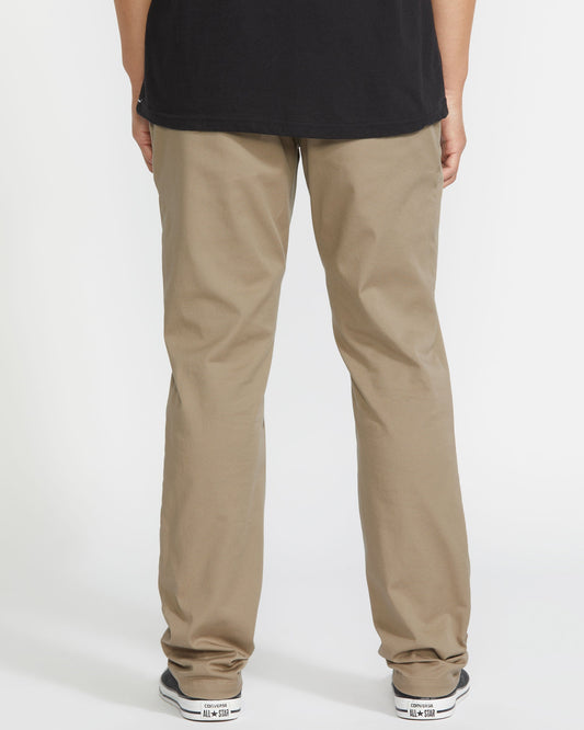 Men's Frickin Modern Stretch Pants-Khaki-Volcom