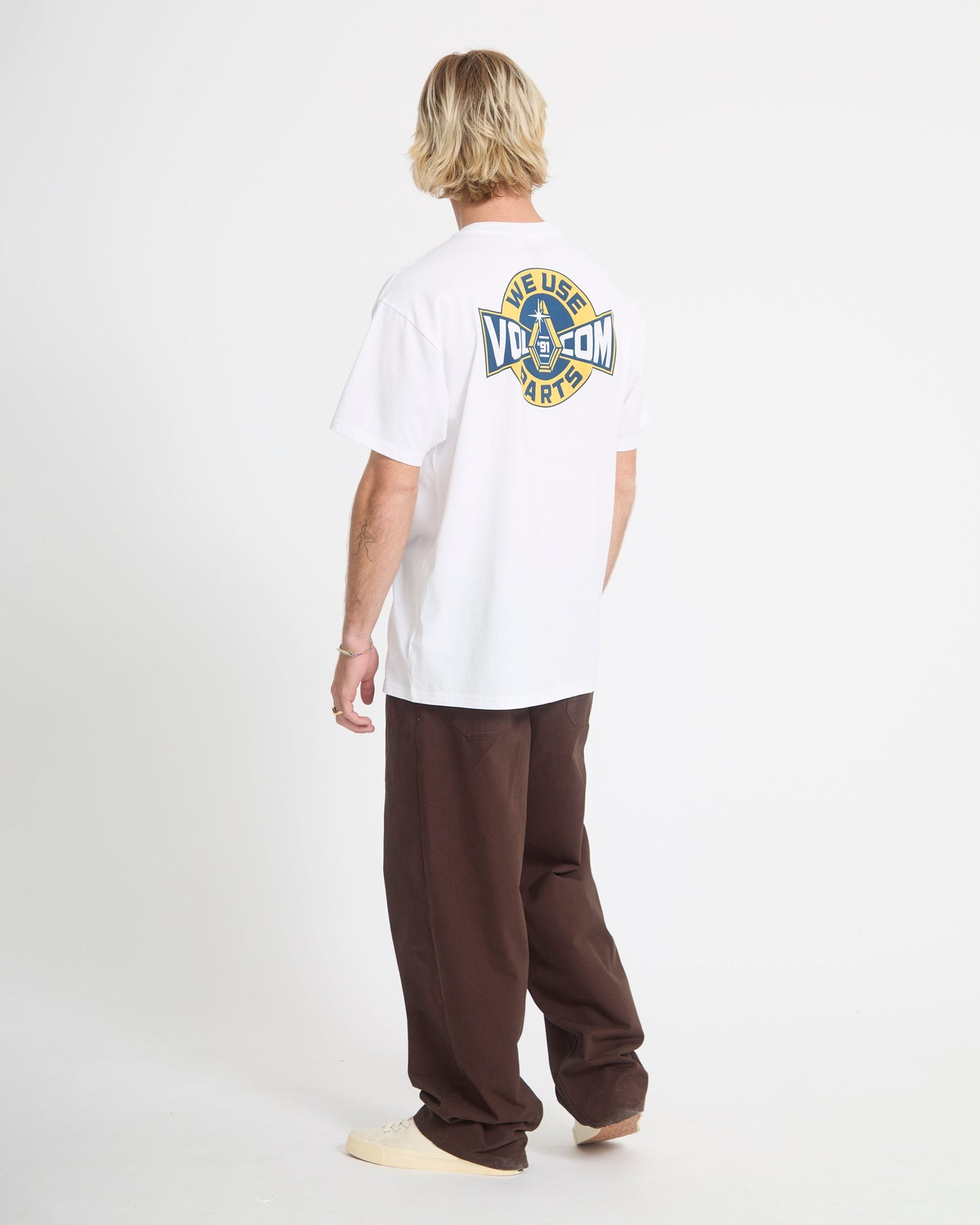 Men's Parted Out Pocket Short Sleeve Tee