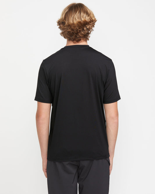 Men's Modstone Loose Short Sleeve Surf Tee-Black-Volcom