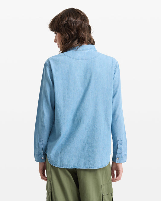 Women's Lived In Button Up