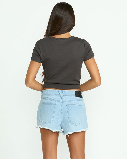 Women's 1991 Stoned Denim Shorts