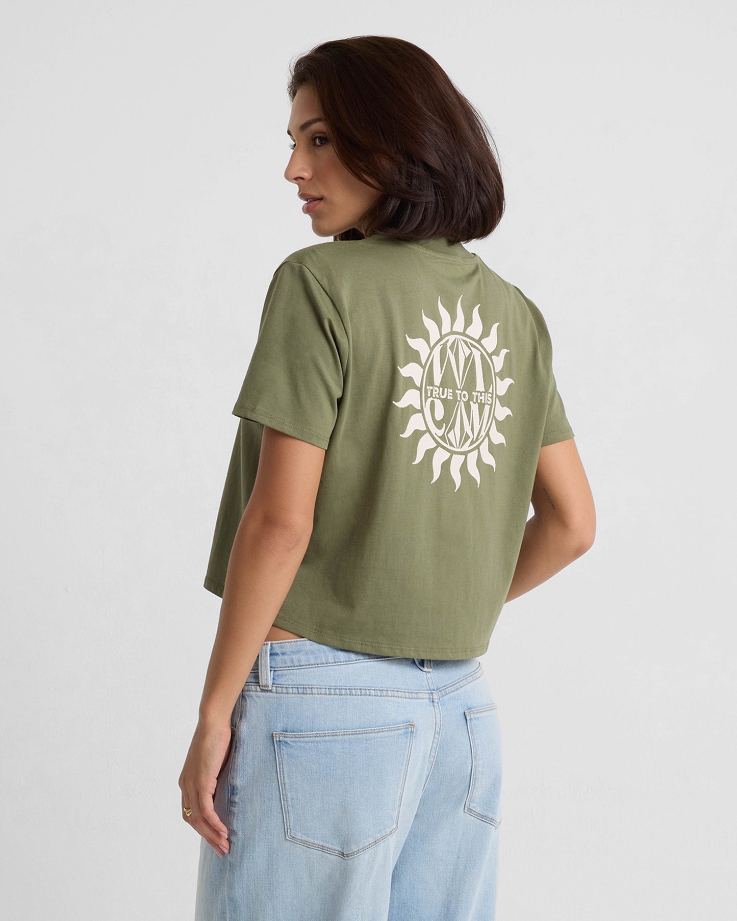 Women's Dial Crop Tee