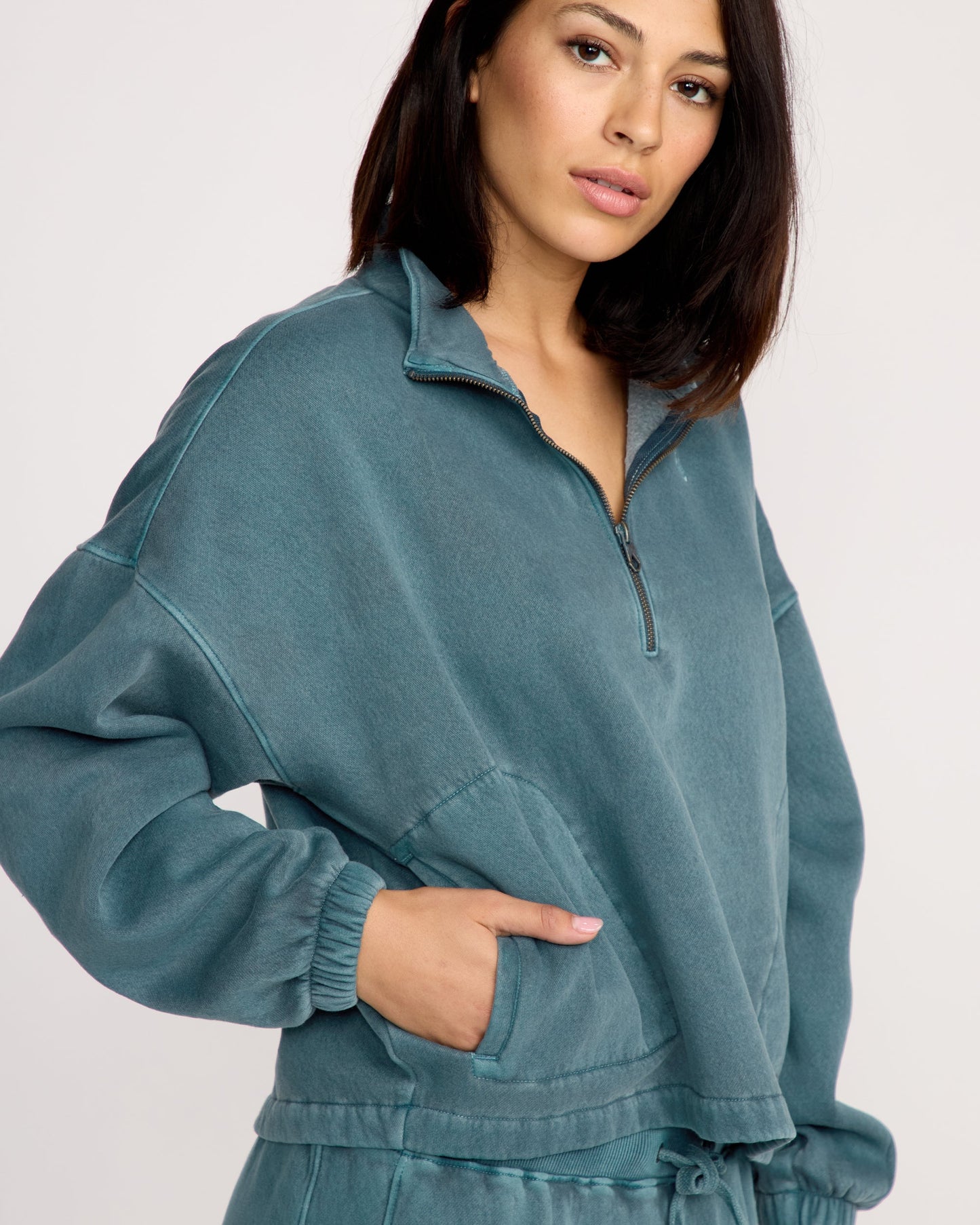 Women's Stone Soft Quarter Zip