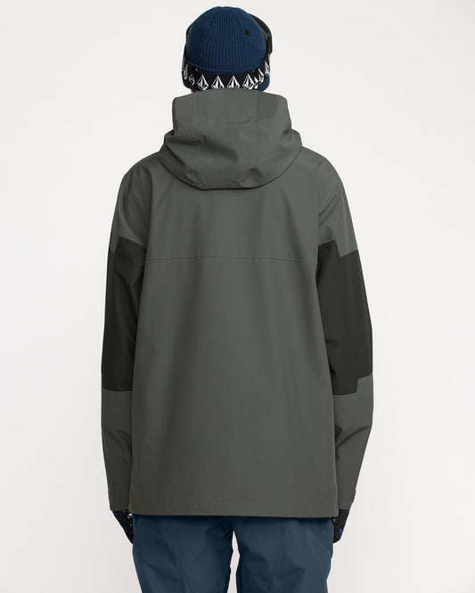 Men's Primry Insulated Jacket-Dark Grey-Volcom