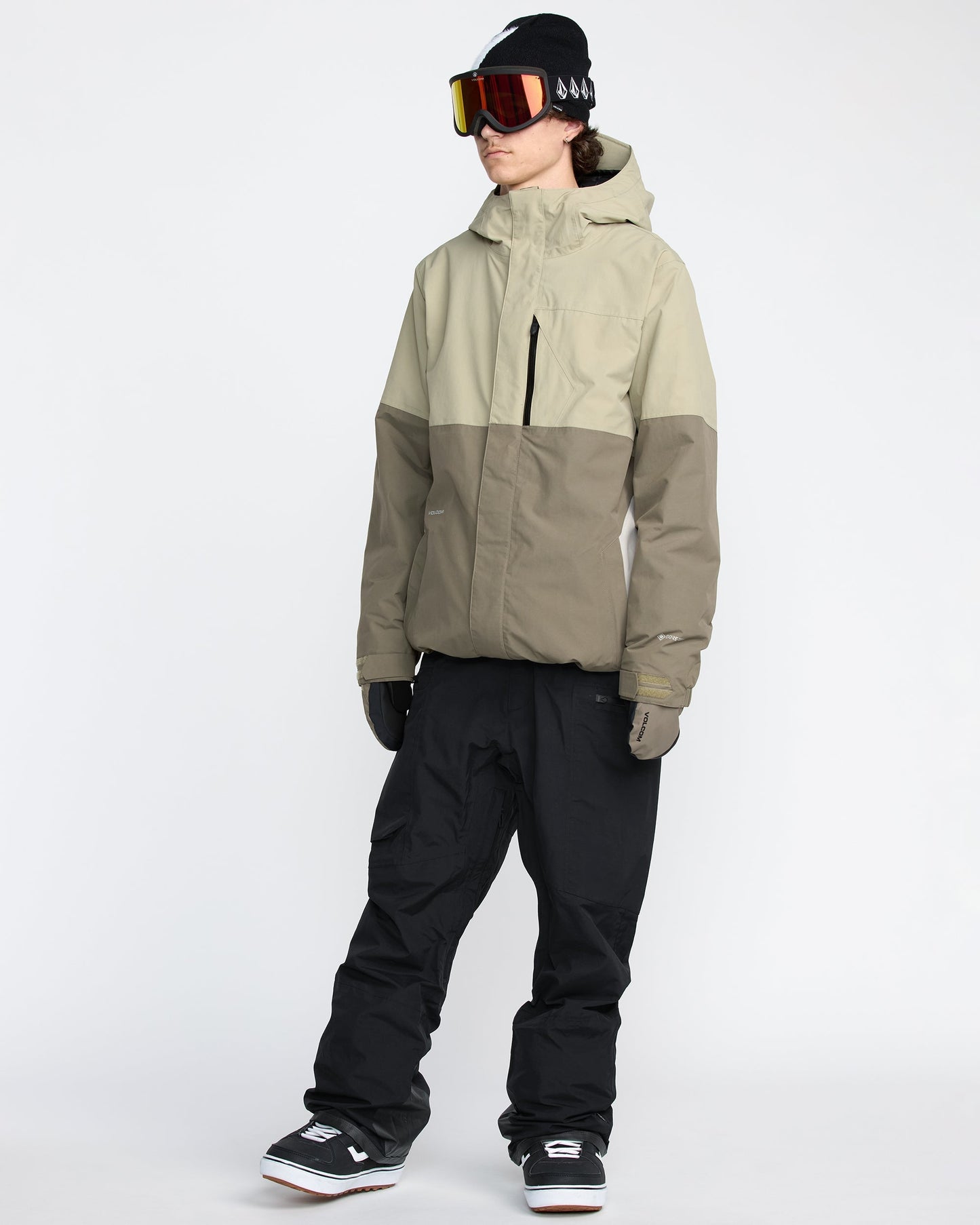 Volcom Men's Rain Gore-Tex Bib Overall