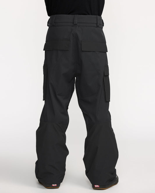 Men's Nwrk Baggy Pants-Black-Volcom