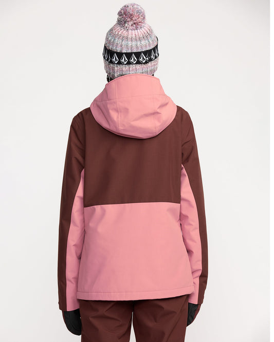 Women's Bolt Insulated Jacket-Oxblood-Volcom