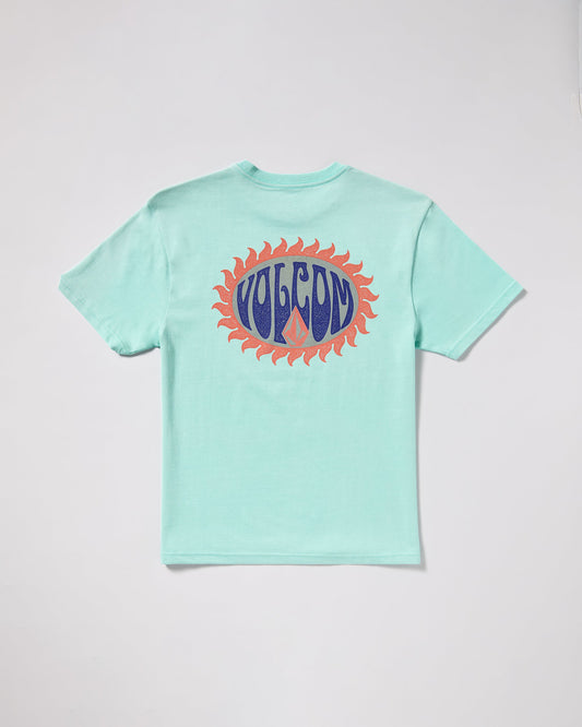 Kids' Bb Solarized Short Sleeve Tee-Aqua-Volcom