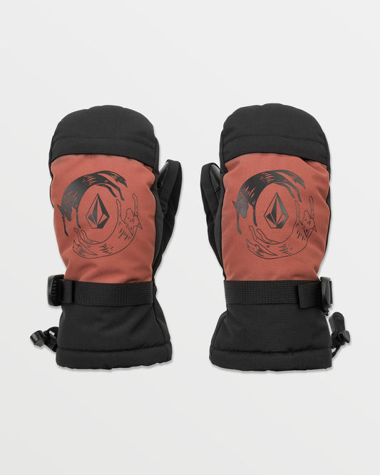 Kids' Day Saver Youth Mitt-Henna-Volcom