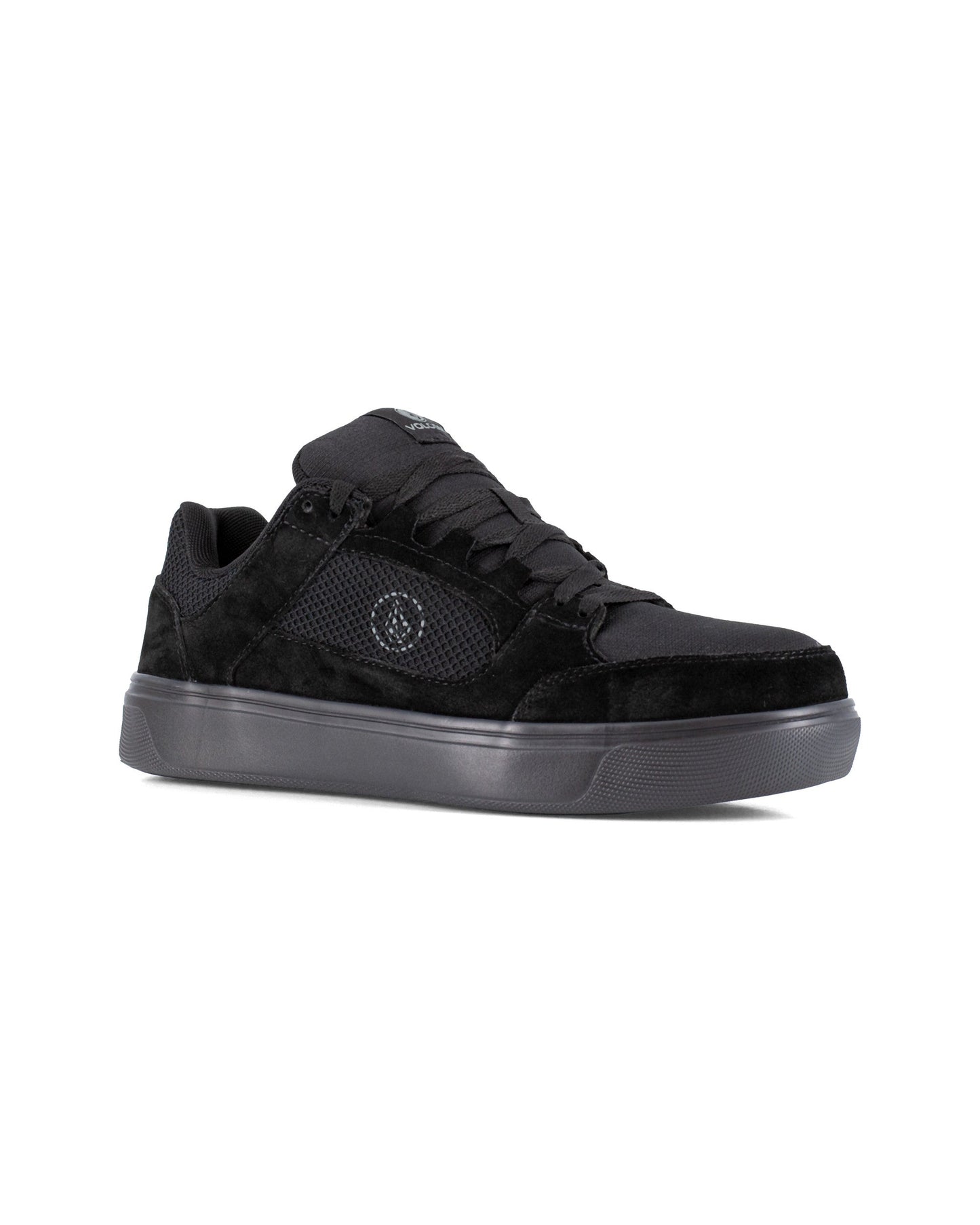 Men's Evolve Safety Toe Work Sneakers-Triple Black-Volcom