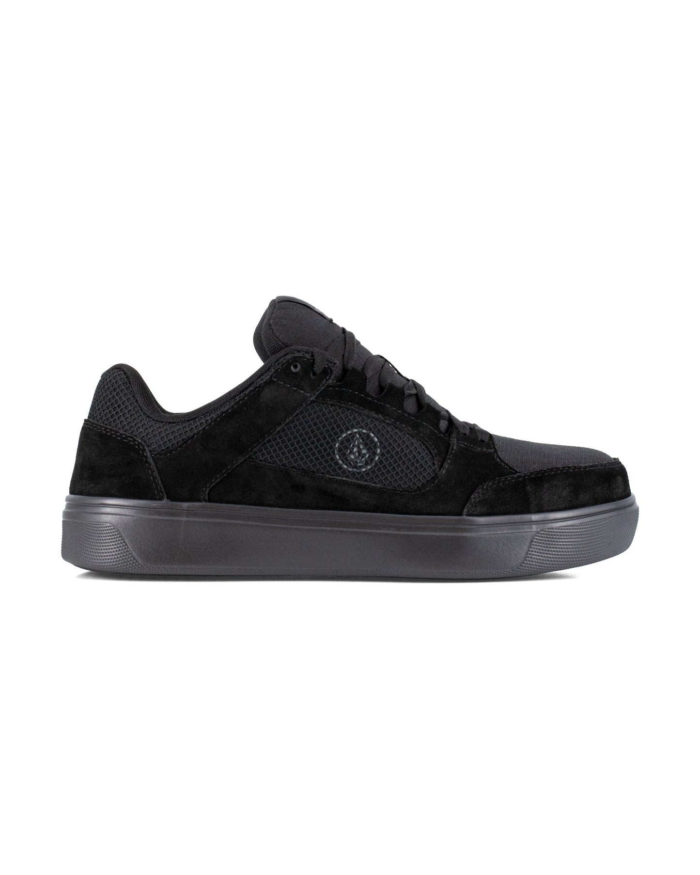 Women's Evolve Safety Toe Work Sneakers-Triple Black-Volcom