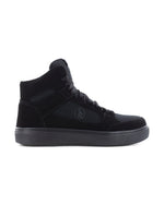 Women's Evolve Safety Toe High Top Work Sneakers-Triple Black-Volcom