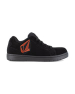 Men's Stone Work Sneakers-Black and Red-Volcom