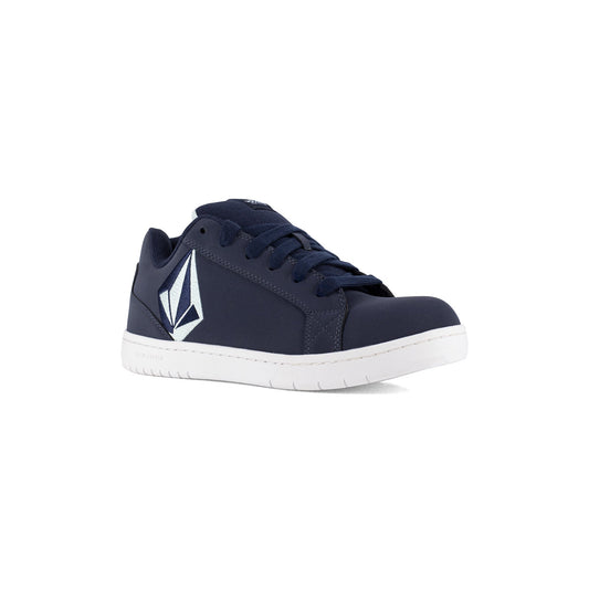 Women's Stone Work Sneakers-Blue and Navy-Volcom