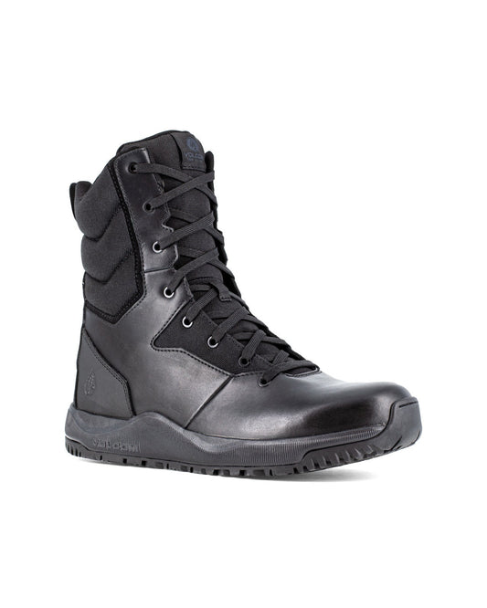 Men's Street Shield Soft Toe Tactical Boots with Side Zipper