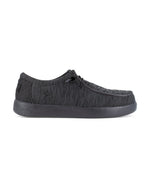 Women's Chill Safety Toe Slip Resistant Work Sneakers-Black-Volcom