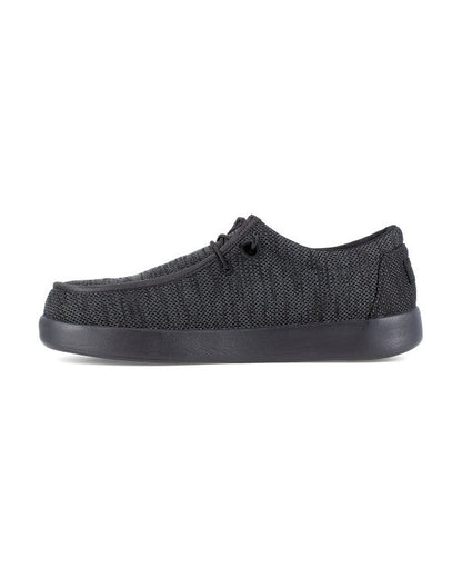 Men's Chill Safety Toe Slip Resistant Work Sneakers-Black-Volcom