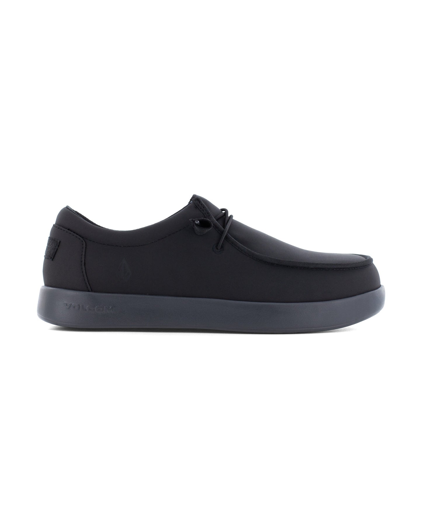 Men's Chill Safety Toe Water and Slip Resistant Static Dissipative Work Sneakers-Black-Volcom