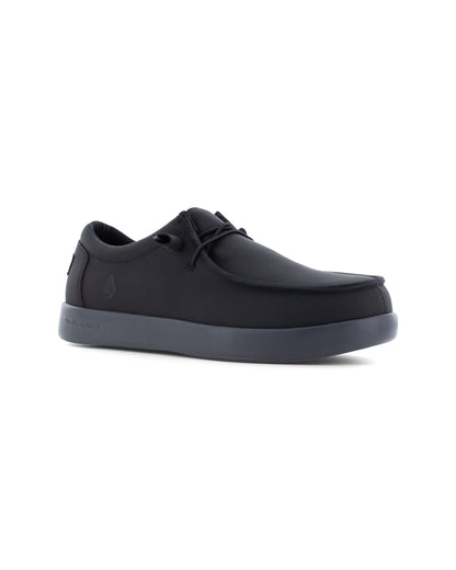 Men's Chill Safety Toe Water and Slip Resistant Static Dissipative Work Sneakers-Black-Volcom