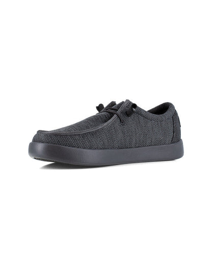 Men's Chill Soft Toe Water and Slip Resistant Work Sneakers-Black-Volcom