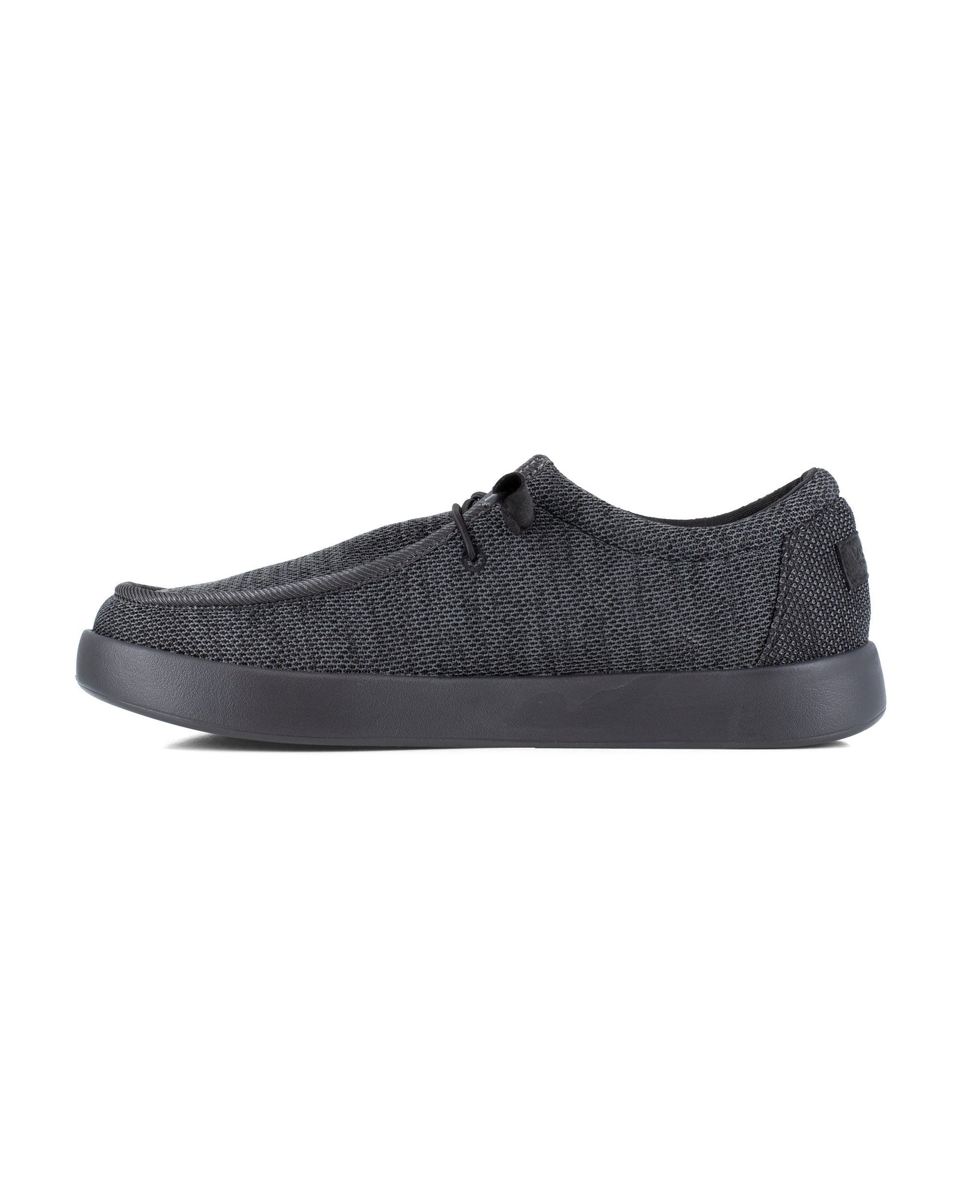 Men's Chill Soft Toe Water and Slip Resistant Work Sneakers-Black-Volcom