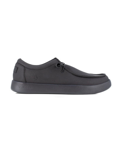 Women's Chill Soft Toe Slip Resistant Work Sneakers-Black-Volcom