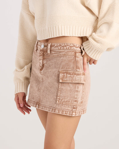 Women's Delia Cargo Mini Skirt