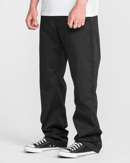 Men's Frickin Relaxed Chino Pants-Black-Volcom