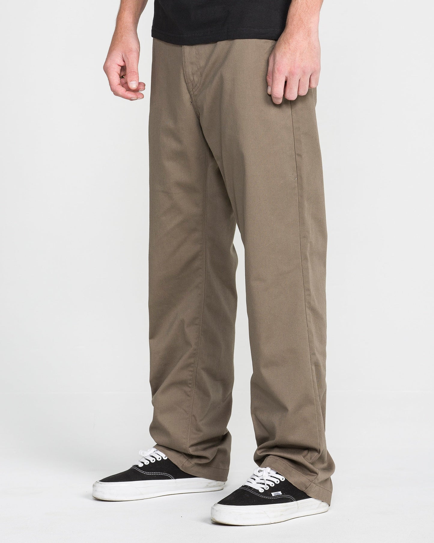 Men's Frickin Relaxed Chino Pants-Mushroom-Volcom