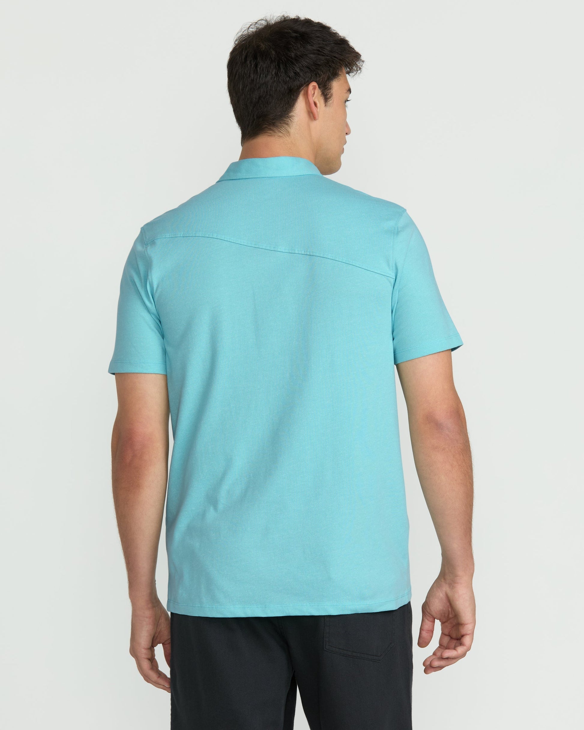 Men's Wowzer Polo Short Sleeve Shirt-Poolside-Volcom