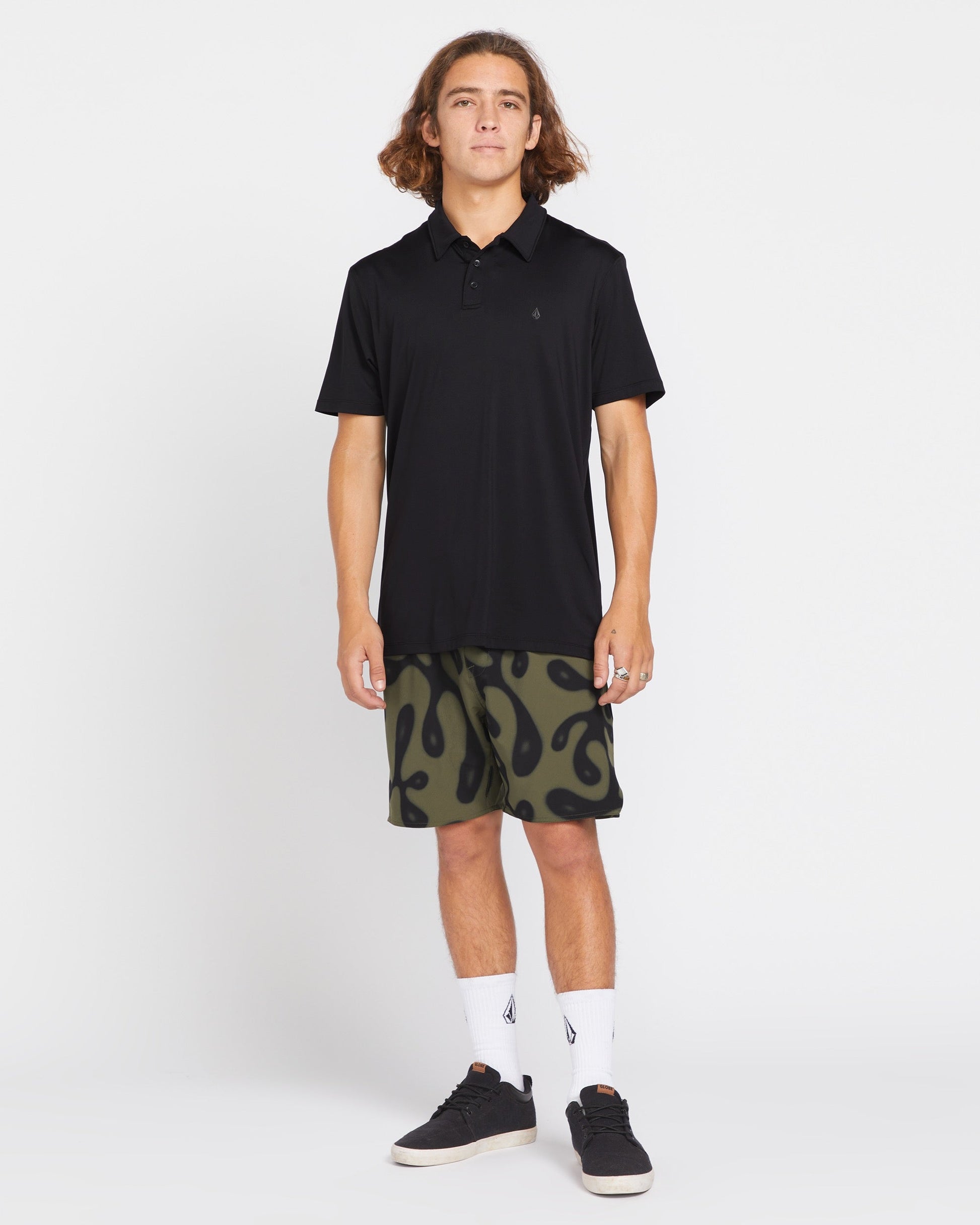 Men's Hazard Pro Polo Short Sleeve Shirt--Volcom