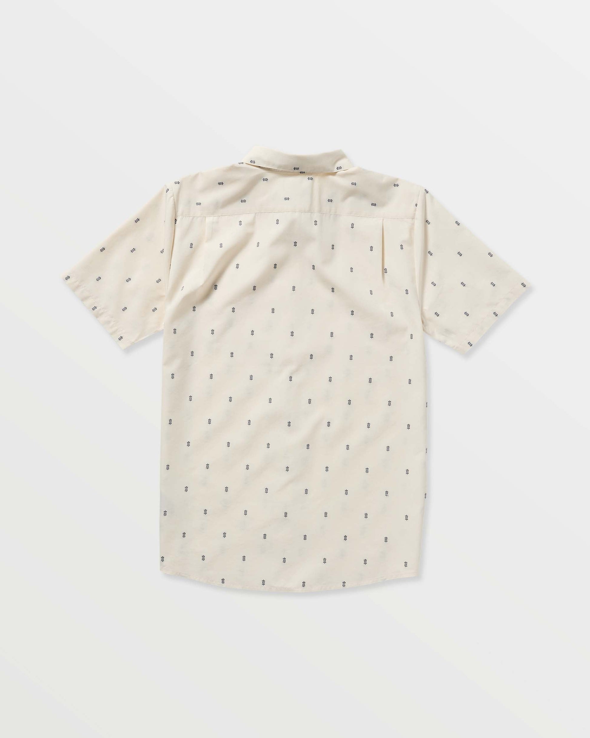 Men's Bankstone Short Sleeve Shirt-Dirty White-Volcom