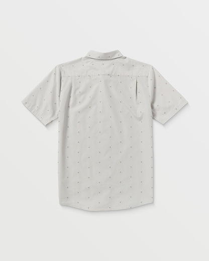 Men's Bankstone Short Sleeve-Tower Grey-Volcom