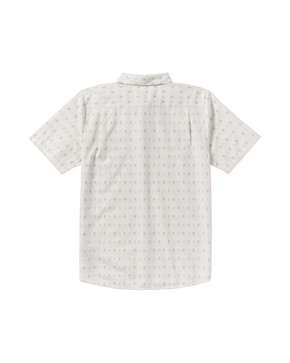 Men's Bankstone Short Sleeve-White Combo-Volcom