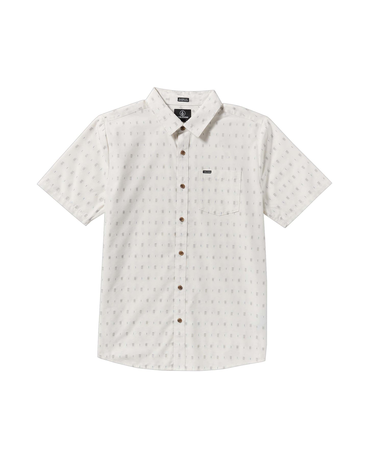 Men's Bankstone Short Sleeve-White Combo-Volcom