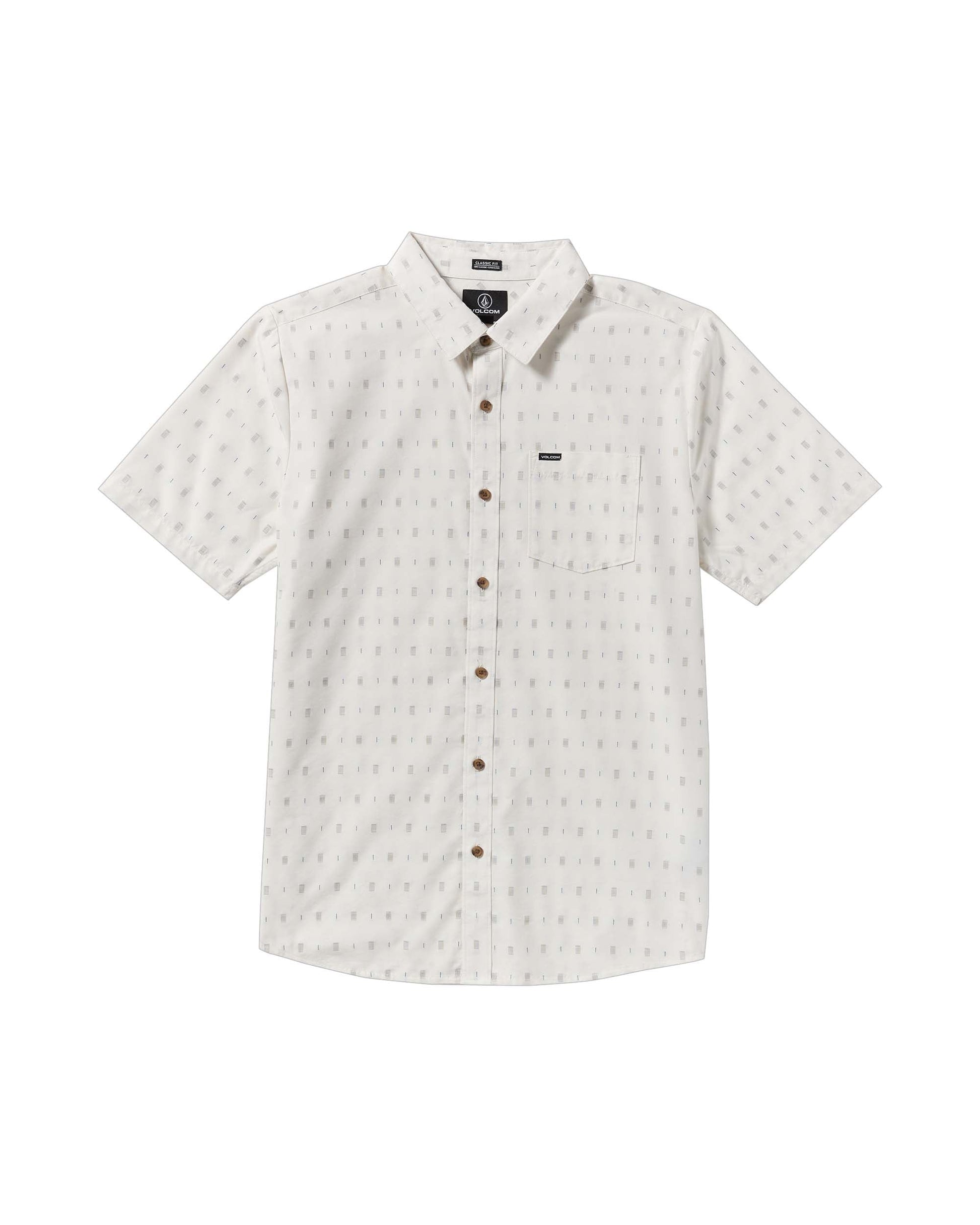 Men's Bankstone Short Sleeve-White Combo-Volcom