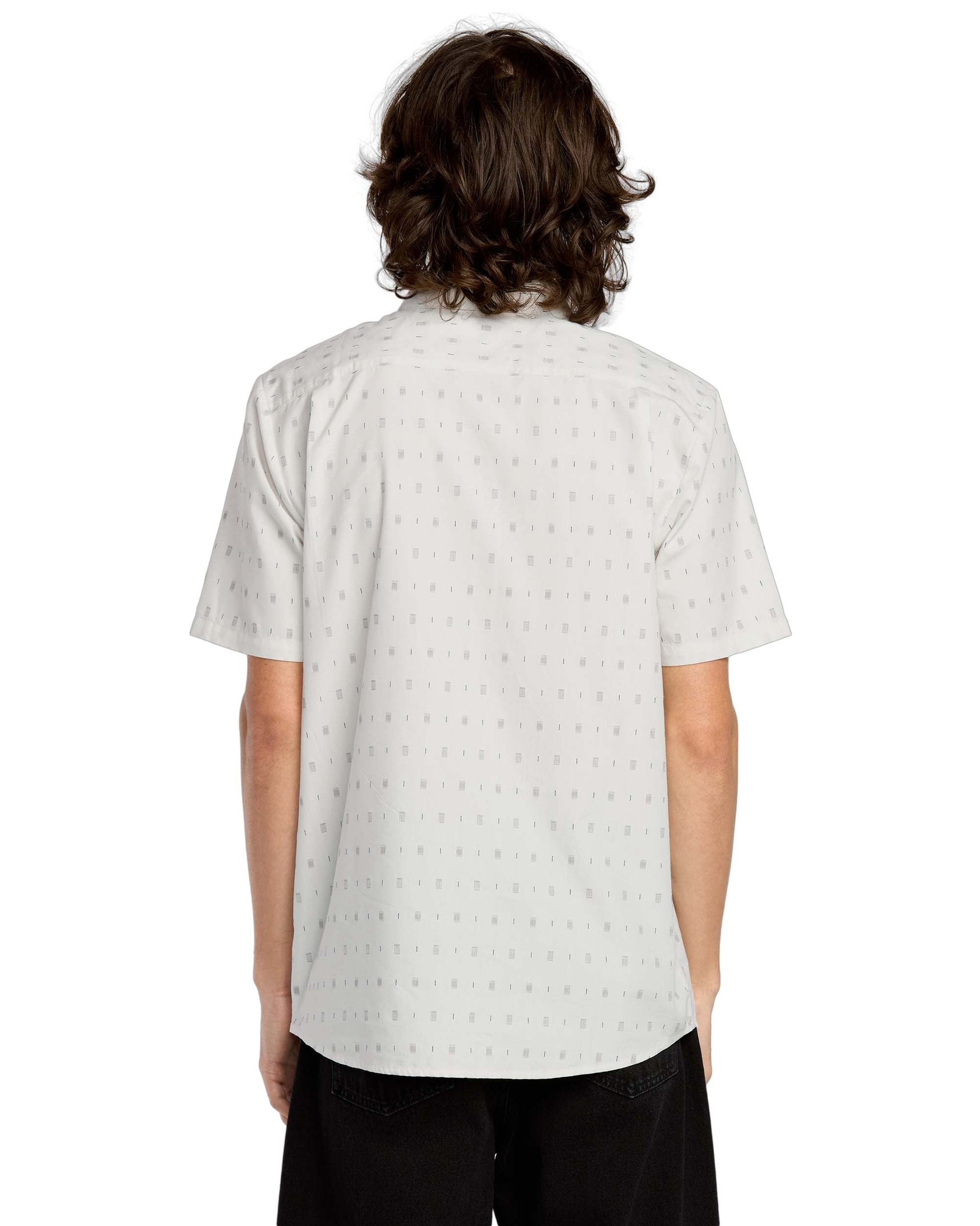 Men's Bankstone Short Sleeve-White Combo-Volcom