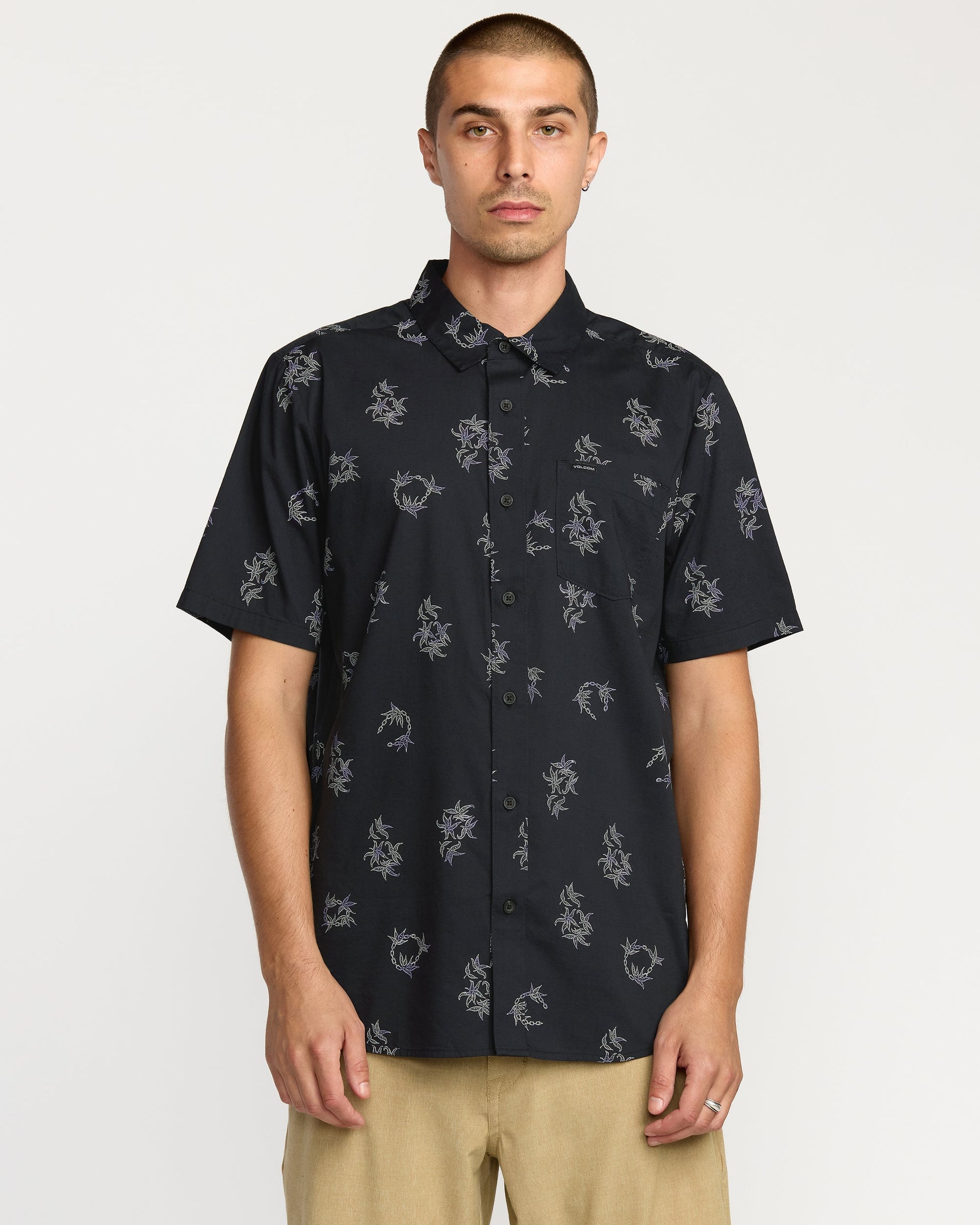 Men's Scaler Stone Woven Short Sleeve Shirt