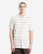 Men's Trusted Short Sleeve-White Print-Volcom