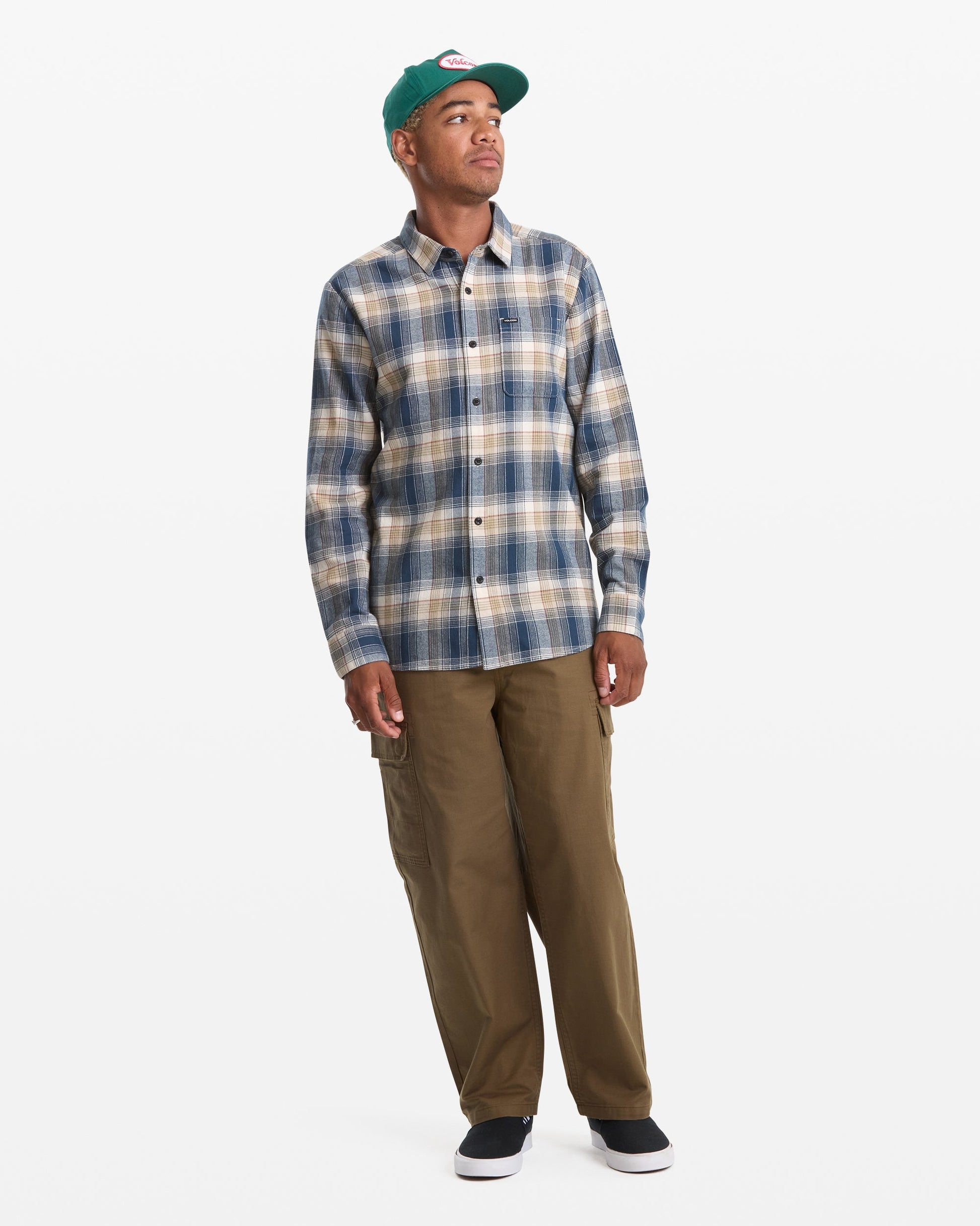 Men's Caden Plaid Long Sleeve