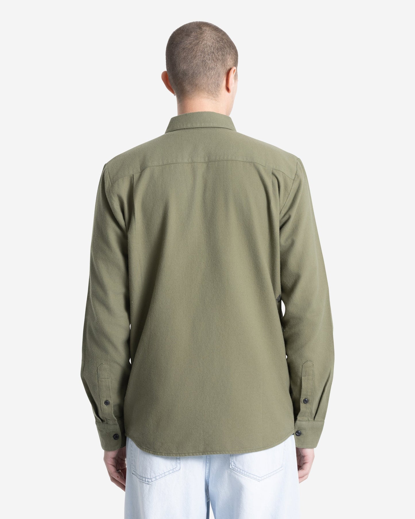 Men's Caden Solid Long Sleeve Shirt