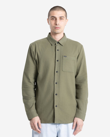 Men's Caden Solid Long Sleeve Shirt