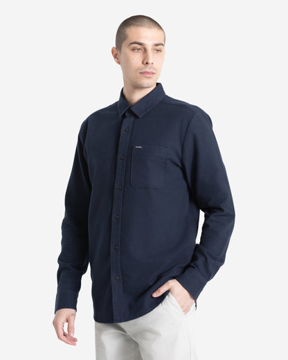 Men's Caden Solid Long Sleeve Shirt