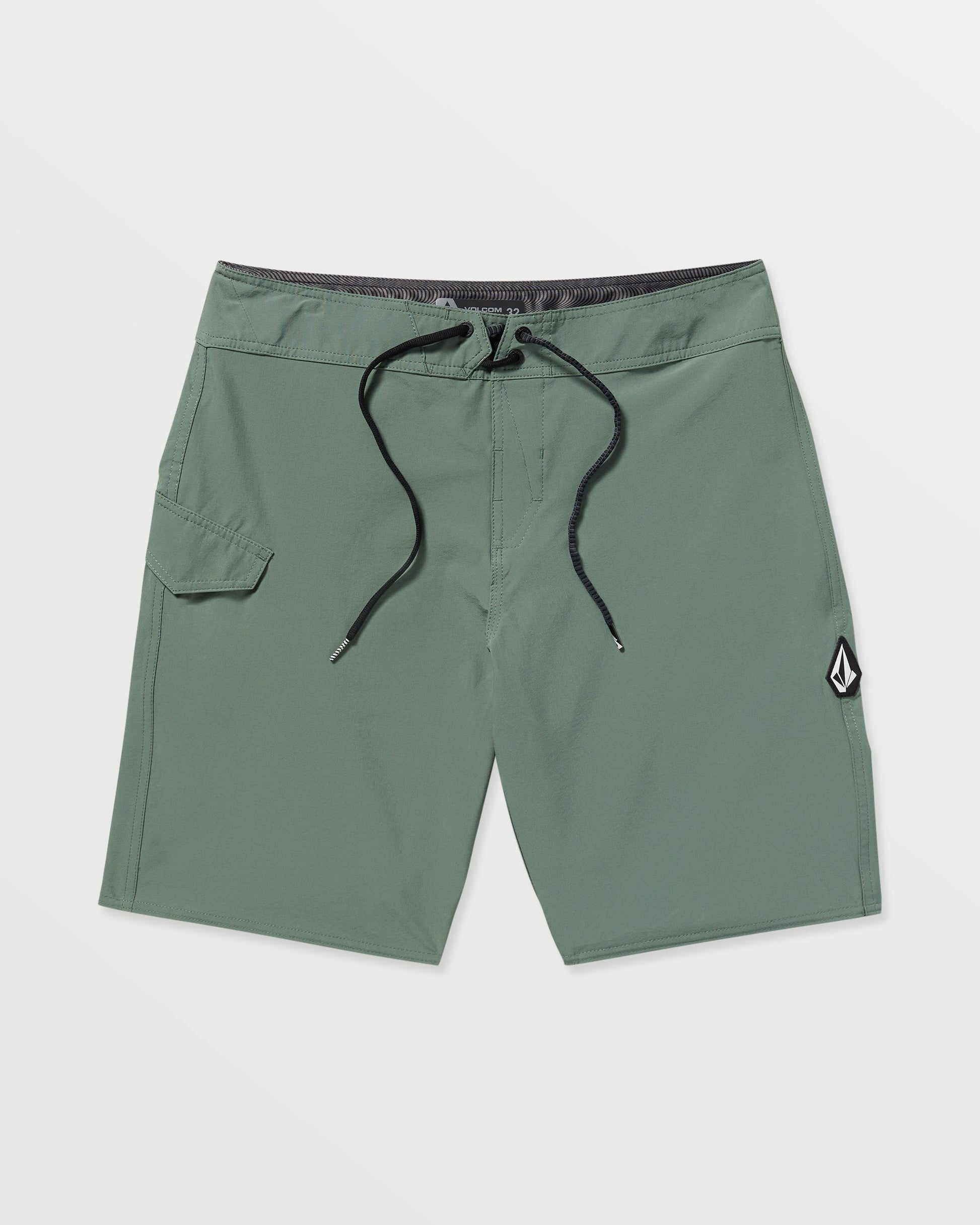 Men's Lido Solid Mod-Light Olive-Volcom