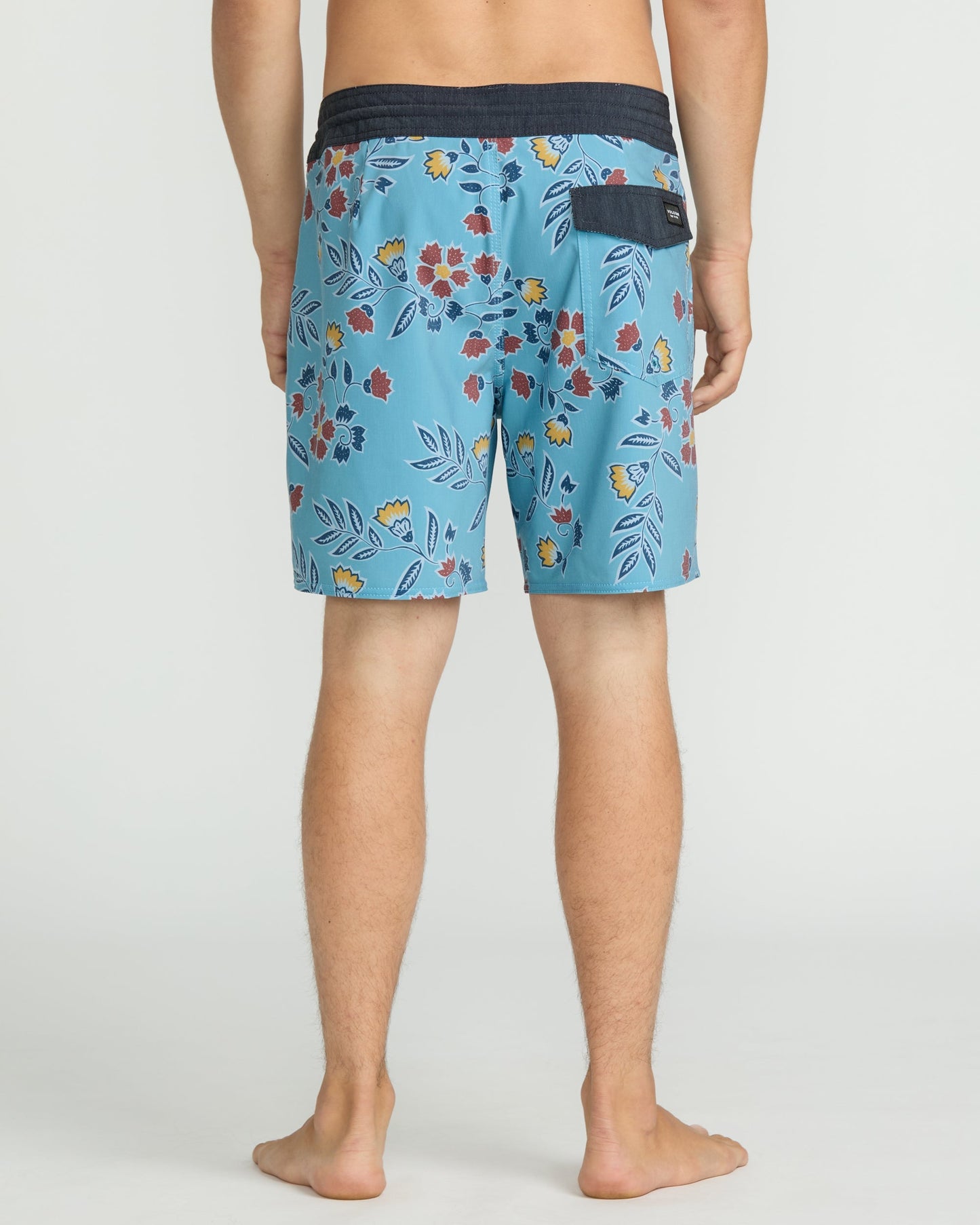 Men's Psyche Cotton Stoney 17" Trunks-Used Blue-Volcom