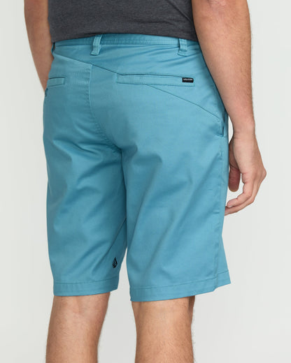 Men's Frickin Modern Stretch Shorts-Used Blue-Volcom