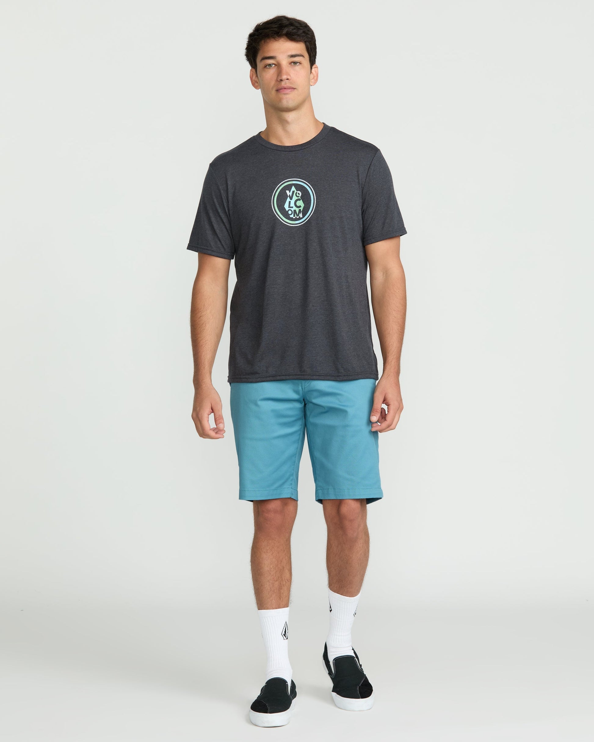 Men's Frickin Modern Stretch Shorts-Used Blue-Volcom