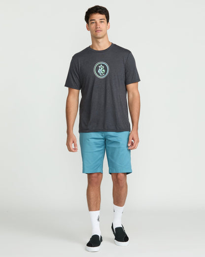 Men's Frickin Modern Stretch Shorts-Used Blue-Volcom